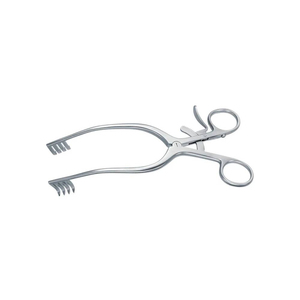 Adson cerebellum retractor เครื่องมือผ่าตัดนำกลับมาใช้ใหม่ได้ทำจากสแตนเลสสำหรับโรงพยาบาลศัลยกรรมสมองสมอง - Product Image 1