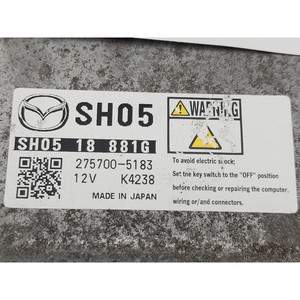 Moteur CENTRALINE ECU MAZDA 6 Série 3 Berline SH0518881G SHY1 diesel 2191 (12>) - Product Image 3