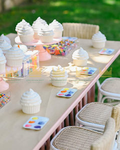 Silla de ratán natural hecha a mano para niños, muebles para eventos, asientos cómodos para niños pequeños, silla tejida ligera para fiesta de cumpleaños - Product Image 6