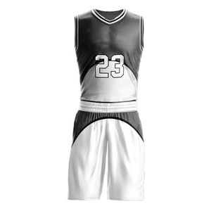 ชุดบาสเก็ตบอลชุดกีฬาสำหรับผู้ชายชุดกีฬาบาสเก็ตบอลดีไซน์แบบระเหิด - Product Image 5