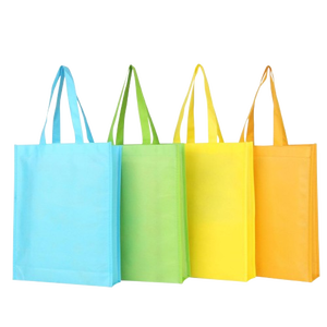 Bolsa de compras no tejida respetuosa con el medio ambiente al por mayor, bolsa de compras reutilizable con asa, directa desde la fábrica de Vietnam, logotipo personalizado - Product Image 5