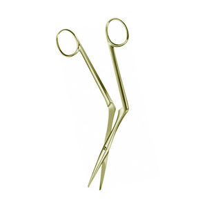 Instrumento médico Tijeras nasales Herramienta quirúrgica de precisión fina de acero inoxidable Tijeras nasales de acero inoxidable Borde de corte afilado - Product Image 4