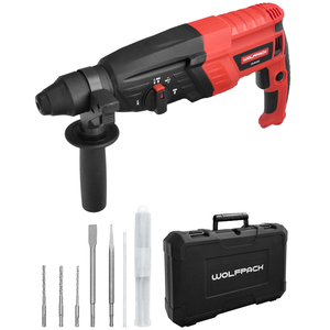 Martello perforatore SDS PLUS da 900 Watt. Con accessori e custodia per il trasporto - Product Image 1