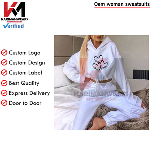 <b>Women's</b> Casual Set Hooded Sweatshirt Printed Pants Regular Fit Sporty Eco-Friendly Plus Size Activewear Tracksuits - Product Image 5