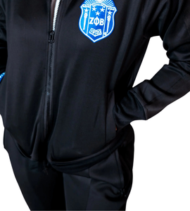 Zeta phi Beta sorority ชุดวอร์ม1920ผู้หญิงสีฟ้าขาวปักลายสีฟ้าและกางเกงวิ่งจ็อกเกอร์เสื้อกันหนาว - Product Image 6