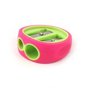 Taille-crayon et gomme - Rose et vert - Product Image 1