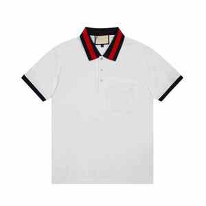 เสื้อโปโลชาย คุณภาพดี 220 กรัม ผ้าโพลีเอสเตอร์ผสมคอตตอน ย้อมสีพื้น ระบายอากาศได้ดี ไซส์ใหญ่ ลายโลโก้เรียบ - Product Image 5