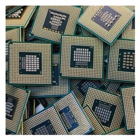 Déchets de CPU en céramique avec broches et capuchons en or pour la récupération de métaux industriels