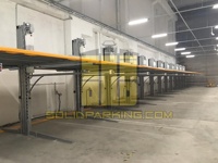 Elevador de Autos de 2 Postes con Doble Cilindro y Accionamiento Directo, 2700 kg, 6000 Libras, Columna Compartida para Garaje Doméstico