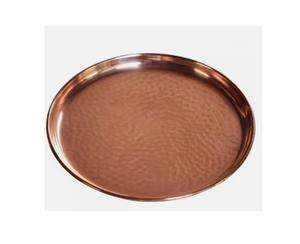 Bandeja de servicio de cobre de Mejor Diseño de lujo, bandeja de Metal de cobre para alimentos de frutas secas para el hogar, producto sin pulir, diseño superior - Product Image 4