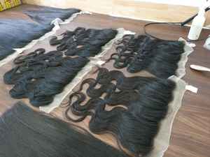 HD Transparente para cierres de encaje y frontales 13x6 Vietnamita Remy Virgin Raw Hair Body Wave Todos los colores Precio al por mayor - Product Image 4