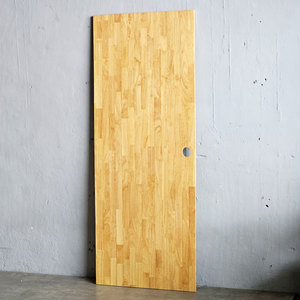 Robust 160x80cm <b>Rubber</b> Wood Tabletop MB028 with Rounded <b>Edges</b> - Product Image 3