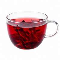 Fleurs d'hibiscus séchées naturelles, calices entiers, tisane en vrac, vente en gros