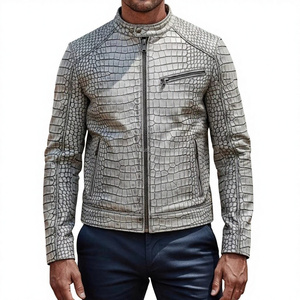 Fresh Arrival <b>Winter</b> Men's Leather Cow Leather Bomber <b>Jacket</b> Front Logo <b>Waterproof</b> Windproof Canvas Customized Color Vintage - Product Image 1