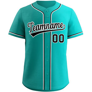 Camisetas de béisbol de malla transpirable personalizables para hombre, venta al por mayor, OEM, jugador, nombre, número, bordado, ropa deportiva, Jersey, ropa de equipo - Product Image 1