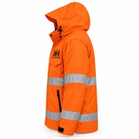 Veste de chasse imperméable Xelent Huntgear pour homme, orange haute visibilité, 200 GSM, coupe ample, automne/hiver, OEM personnalisé, vente en gros