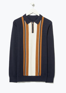 Polo de golf à manches longues pour homme Polo de haute qualité 100% coton avec broderie personnalisée anti-rides polos en tissu tricoté - Product Image 3