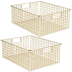 Nouveau panier de rangement en métal de dernière conception pour l'utilisation d'ustensiles de cuisine disponible au prix de gros auprès de l'exportateur indien - Product Image 6