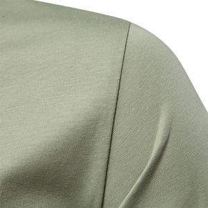 2024 été Cool coton mélangé écologique séchage rapide respirant col rond manches courtes conception vierge hommes T-Shirt - Product Image 5