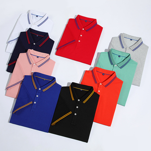 Camiseta de polo de golf unisex de alta calidad Logotipo de impresión de sublimación personalizado Camisa de punto de manga corta al por mayor - Product Image 5