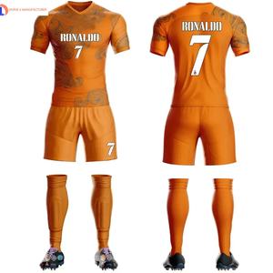 Conjunto de uniforme de fútbol personalizado, Jersey de verano e invierno, Unisex, OEM, por DIW 9, venta al por mayor de fábrica - Product Image 5