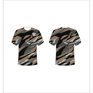 Men's <b>Camouflage</b> Pattern Short Sleeve T-<b>Shirt</b> O-Neck Casual Regular Fit Breathable Trackstar OEM Private Label TSI-G05-P0484 - Product Image 4