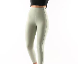 Leggings de sport en polyester et élasthanne tricotés, imprimés sur mesure, respirants, sans couture, taille mi-haute, pour la course à pied, le yoga, décontractés, nouveaux - Product Image 5
