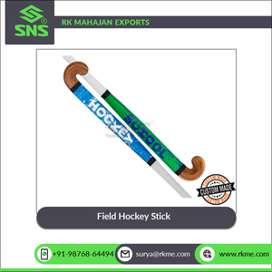 Pegatina de diseño y logotipo personalizado de la mejor calidad, precio al por mayor, palo de hockey sobre hierba de madera ligero para principiantes - Product Image 4