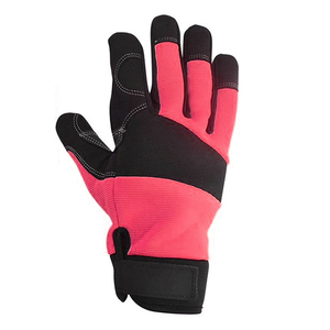 Guantes DE TRABAJO mecánicos de cuero sintético personalizados Guantes de trabajo de seguridad para manos mecánicos de montaje automotriz superventas - Product Image 3