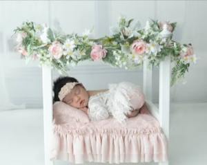 Offre Spéciale nouveau-né bébé photographie lits en bois Vintage bébé photographie tirer lits pour nouveau-nés accessoires pour nouveau-né photographie - Product Image 2