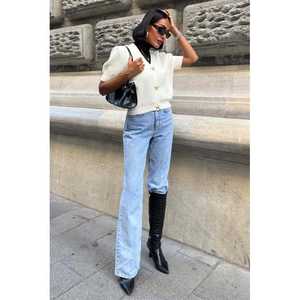 Cárdigan de punto con botones dorados estilo casual Asterya 5182 - Product Image 6