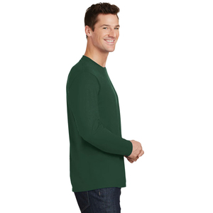 Camiseta de manga larga con diseño en blanco liso para hombre, ropa de hombre al por mayor, camiseta de manga larga con cuello redondo de alta calidad - Product Image 5