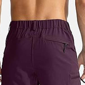 Short Homme 100% Coton Solide Décontracté Couleur Personnalisée Séchage Rapide Fabriqué au Pakistan - Product Image 3