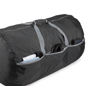 Sac de sport de voyage extra large personnalisé léger et pliable en nylon durable imperméable avec fermeture à glissière Outdoor Basics - Product Image 3
