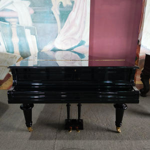 Piano à queue Yamaha n ° 20 d'occasion importé en excellent état de jeu fabriqué au Japon, idéal pour l'enseignement et la collection - Product Image 2