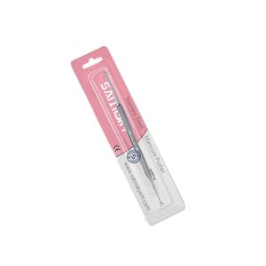 Pousse-cuticules incurvé et coupe-ongles à deux pointes en acier inoxydable, outil double extrémité réutilisable pour manucure, qualité supérieure - Product Image 2