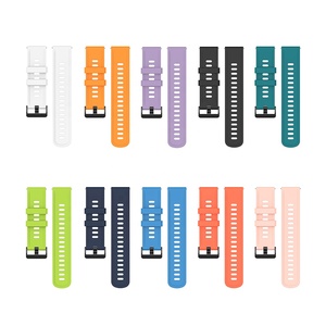 Correa de Repuesto Somiis para <span class=keywords><strong>MI</strong></span> Watch <span class=keywords><strong>S1</strong></span> Active, Banda de Color Naranja y Blanca, Accesorios para Reloj Inteligente - Product Image 4