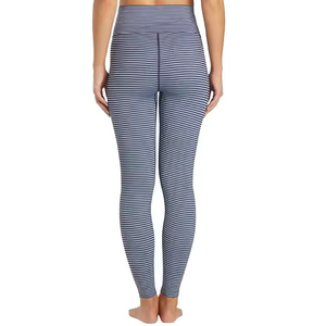 Leggings de yoga taille haute personnalisés pour femmes, pantalons d'entraînement de fitness de meilleure qualité avec imprimé unique, en vente - Product Image 4
