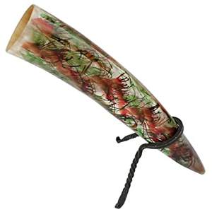 Cuerno vikingo antiguo para beber tamaño personalizado con soporte de cuerno, utensilios de cocina de cuerno de la mejor calidad para el hogar y el hotel Baar, uso doméstico - Product Image 6
