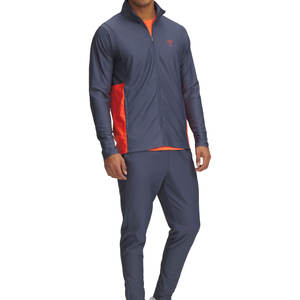 ชุดวอร์มแขนยาวแบบซิปเต็มตัวสำหรับผู้ชาย เหมาะสำหรับวิ่งและเล่นกีฬา ขายส่ง ชุดวอร์มผู้ชายสไตล์ใหม่แบบสั่งทำได้ - Product Image 1