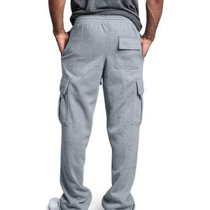 Múltiples bolsillos Hip Hop Hombres Cargo Pantalones de chándal Ropa al aire libre Cargo Sweat Pantalones ligeros - Product Image 2