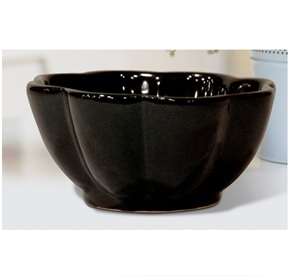 Platos de cerámica hechos a mano de 8 pulgadas, cuencos, utensilios de cocina y vajilla con acabado brillante chapados - Product Image 1