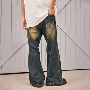 Pantalones Vaqueros Holgados para Hombre, Estilo Urbano, Pantalones de Mezclilla a la Moda, Holgados, Casuales, Proveedor de Pantalones Vaqueros Holgados Personalizados para Hombre - Product Image 5