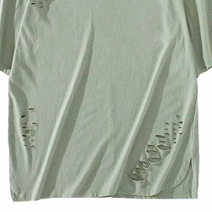 2025 New Design Hot Sale Distress T <b>Shirts</b> Light Weight Crew Fitness Best Selling Distress T-<b>shirts</b> for Sale Made in Pakistan - Product Image 5