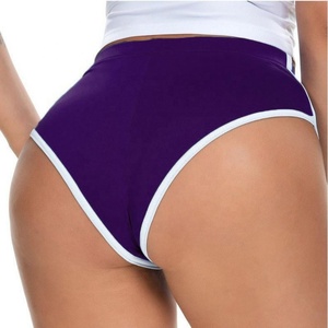 Pantalones Cortos de Ciclismo de Cintura Alta para Mujer, Tallas Grandes, Personalizados al por Mayor, Mezcla de Nailon, Spandex y Algodón, Transpirables, Ropa Deportiva - Product Image 2