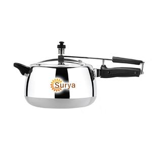 Cuisinière à pression en acier inoxydable de haute qualité de 7,5 litres, écologique pour les cuisinières à induction et à gaz, fonctionnement facile, importée d'Inde - Product Image 2