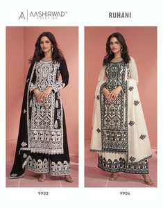 New 2024 Latest Evergreen Designer Outfit Amazing Color Premium Silk Salwar <b>Suit</b> & Dupatta With Embroidery Work <b>Woman</b> Fashion - Product Image 6