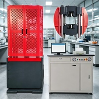 Machine d'essai universelle électro-hydraulique servo-contrôlée par micro-ordinateur ASTM A370, testeur de traction, unité d'essai de compression
