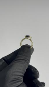 Anillo de diamante cultivado en laboratorio con corte de pera certificado por GRA, chapado en oro de 14K/18K, joyería de lujo para compromiso, anillo de fiesta para mujeres y niñas. - Product Image 2