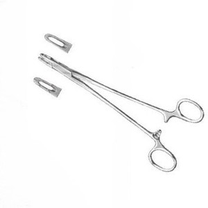 Porte-aiguille Metzebaum en acier inoxydable de haute qualité 18cm Instrument chirurgical Dispositifs médicaux professionnels personnalisés - Product Image 3